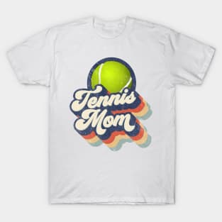 Retro Tennis Mom Mother's Day T-Shirt